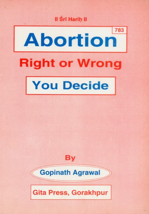 Abortion Right or Wrong you decide?  (English)